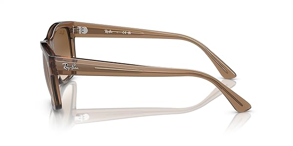 Amazon.co.jp: [Ray-Ban] サングラス Rb4428 透明ライトブラウン